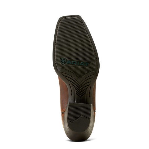 Ariat 10050992 Sport Square Toe Brown Oiled Rowdy Brown Bomber