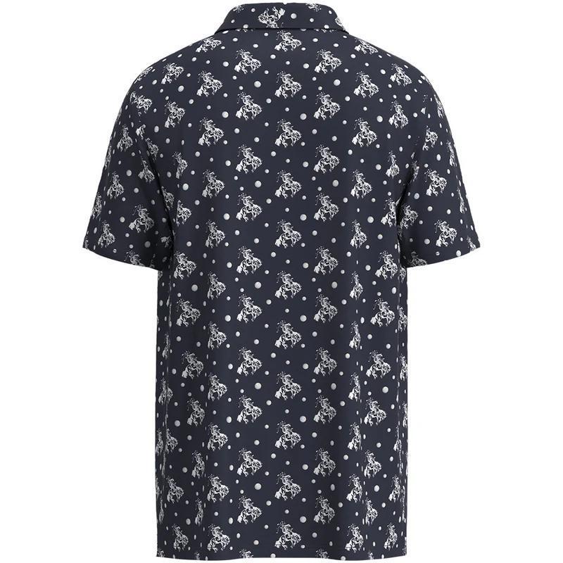 Hooey HP2601NVPR "The Weekender" Polo Navy/White