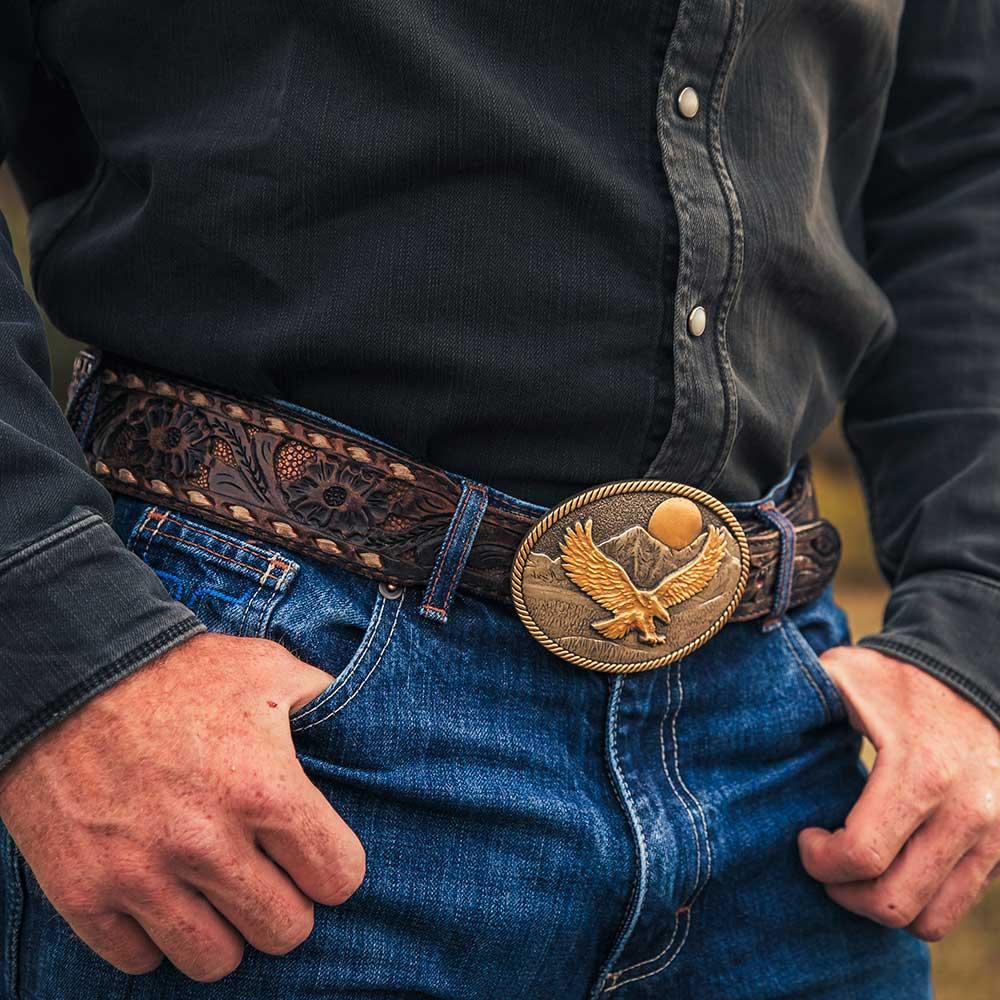 Montana Silversmith A997P - Mountain Majesty Attitude Buckle