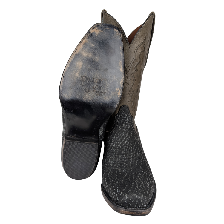 Black Jack SBK918-V4 Men's Sanded Shark - Black