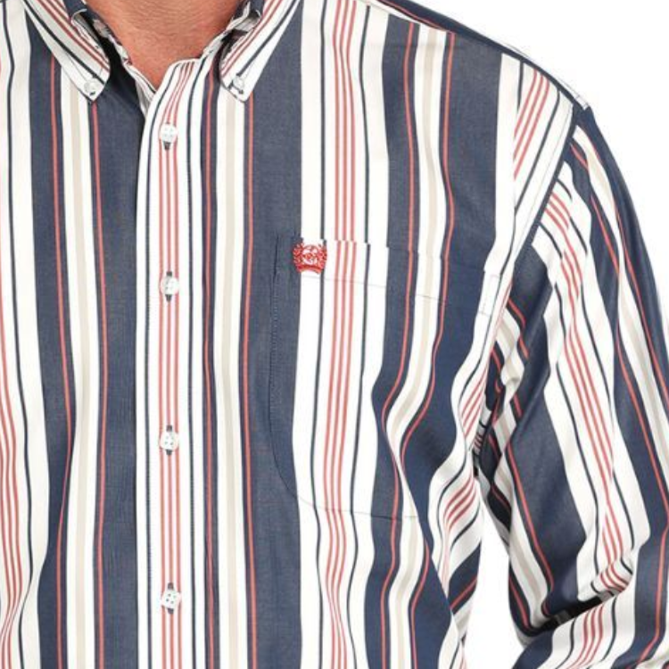 Cinch MTW1105938 MENS L/S STRIPE