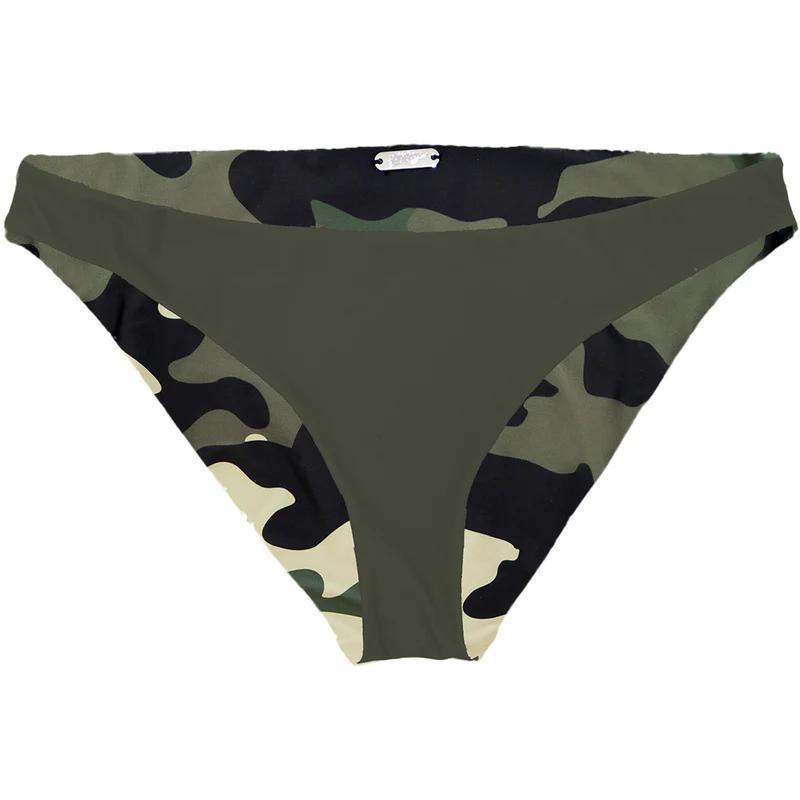 Hooey HSB2601CA "The Rally" Reversible Swimsuit Bottoms Camo & Green