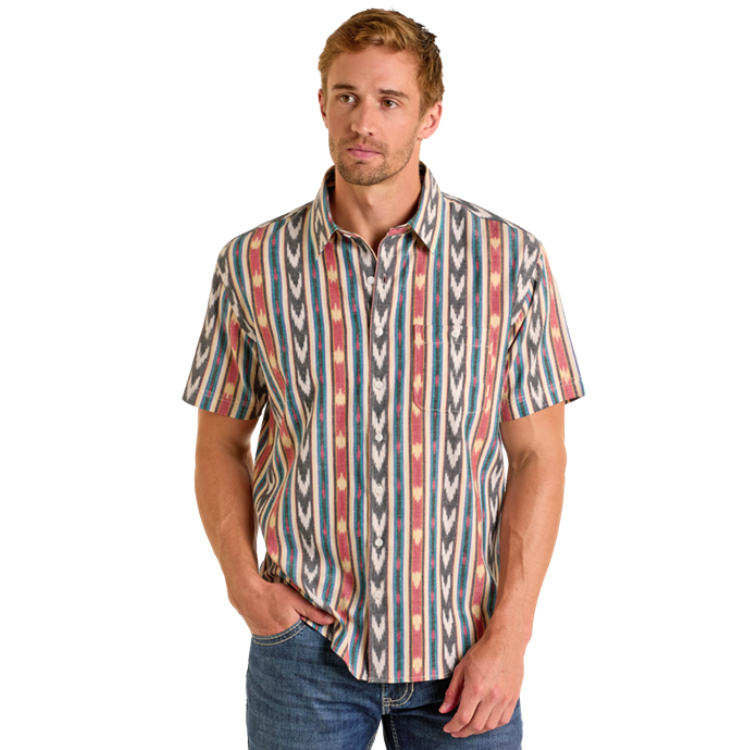 Panhandle PMB3S06588 Men's Short Sleeve Button Down