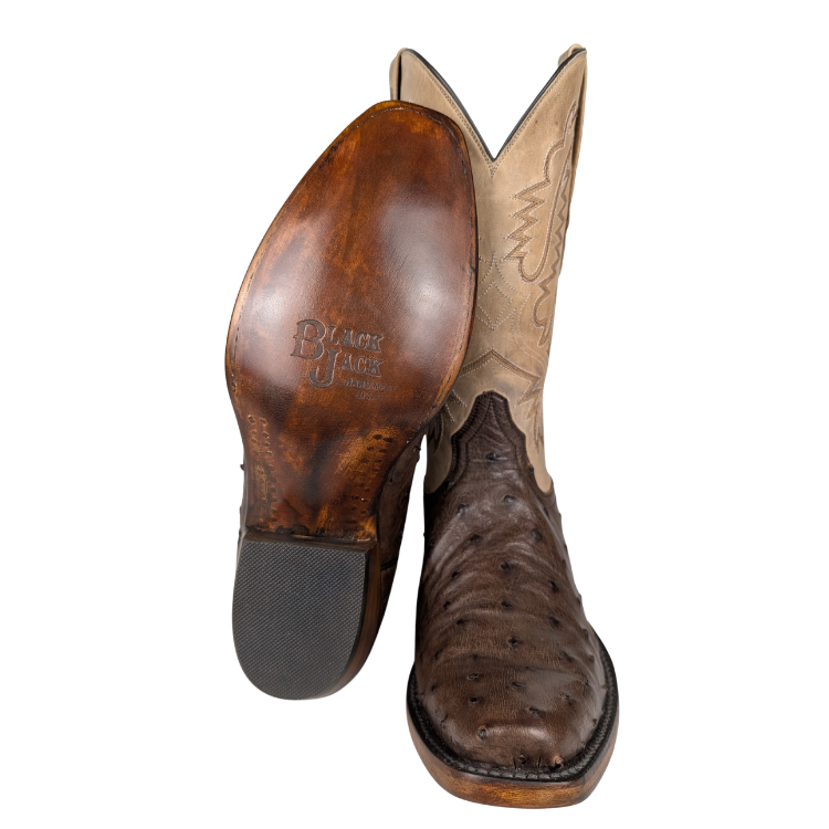 Black Jack 980-V3 Men's Full Quill Ostrich Kango Maddog