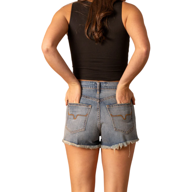 Kimes Ranch Daisy Shorts - Mid Wash