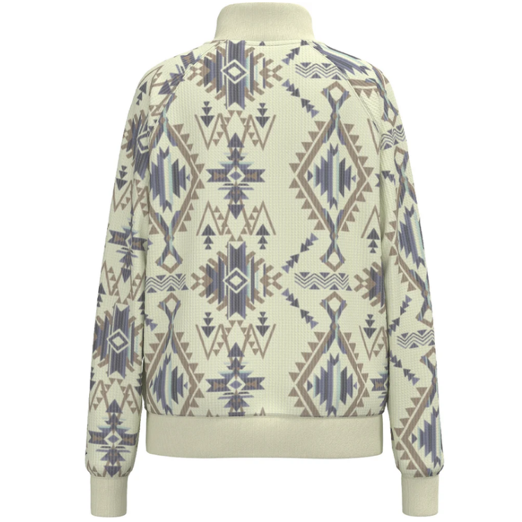 Hooey - HH2624CRAZ - Mesa - 1/4 Zip - Women's Cream Pullover