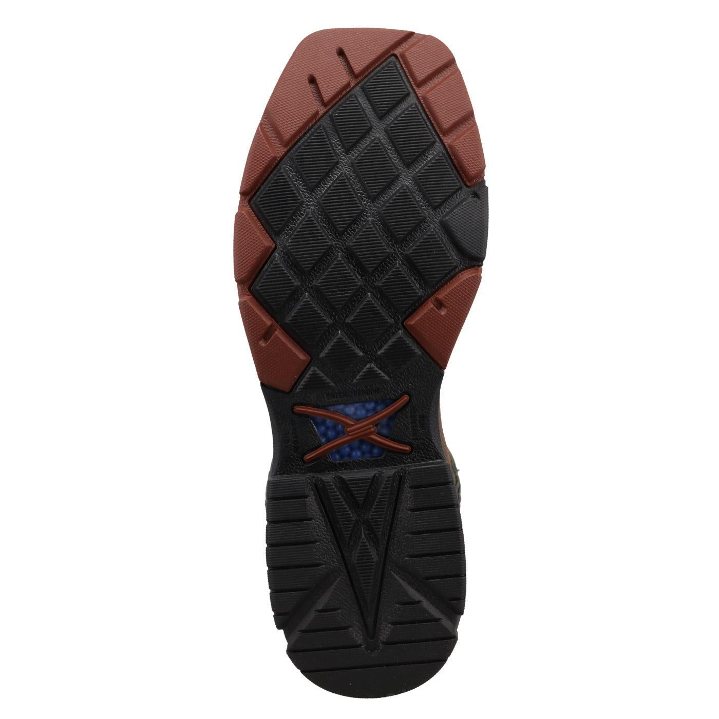 Twisted X MXBNW11 - 12" Western Work Boot - Lion & Dark Olive
