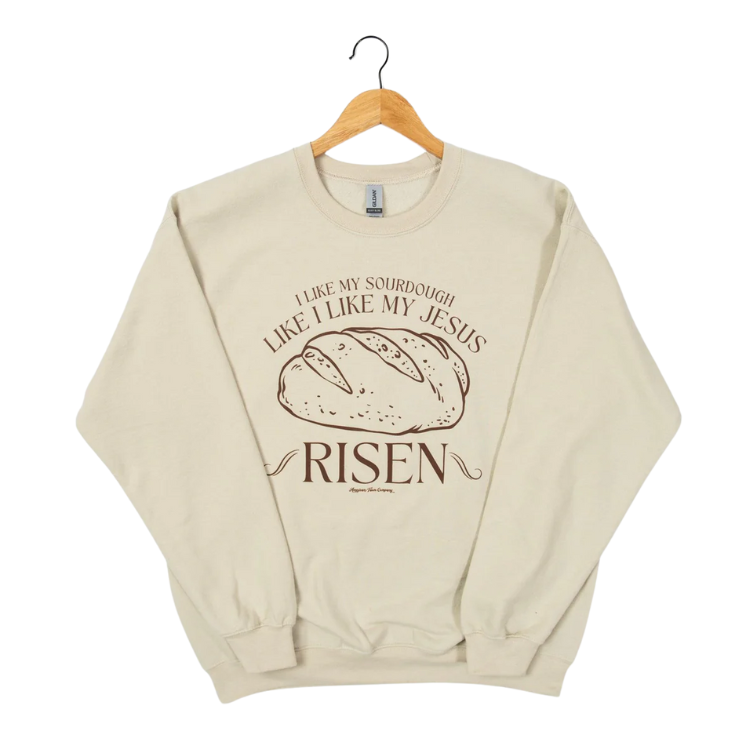 American Farm Co - Sourdough & Jesus Crewneck - Sand