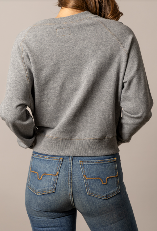Kimes Ranch LEXIE - Grey Heather Crew