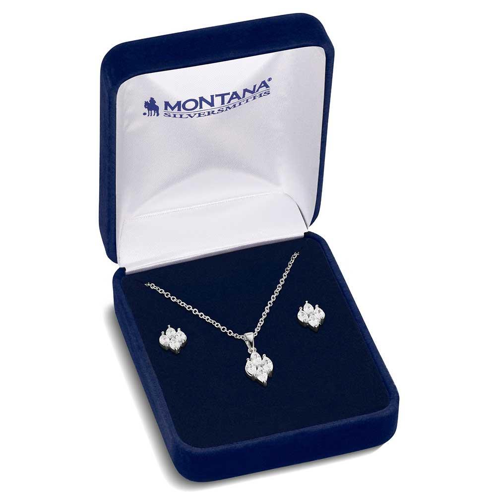 Montana Silversmith JS6458 - Snowdrift Cluster Jewelry Set