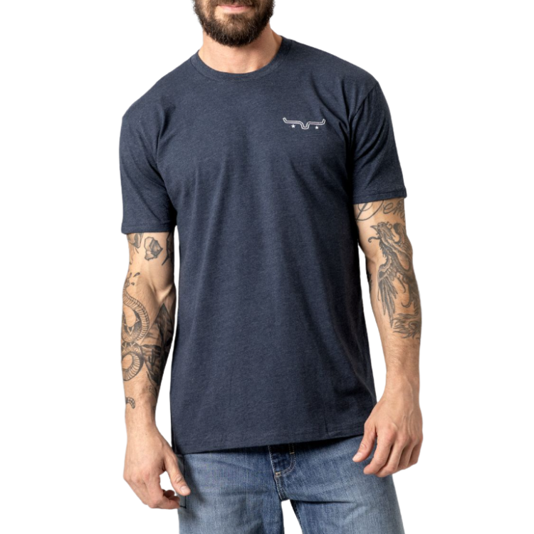 Kimes Ranch AMERICAN BULLSEYE-SHIRT-MIDNIGHT NAVY