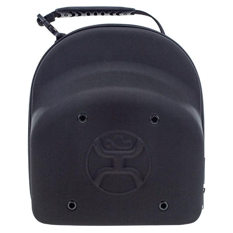Hooey CC010 LARGE CAP CARRIER - BLACK W/HOOEY RODEO PATTERN INTERIOR