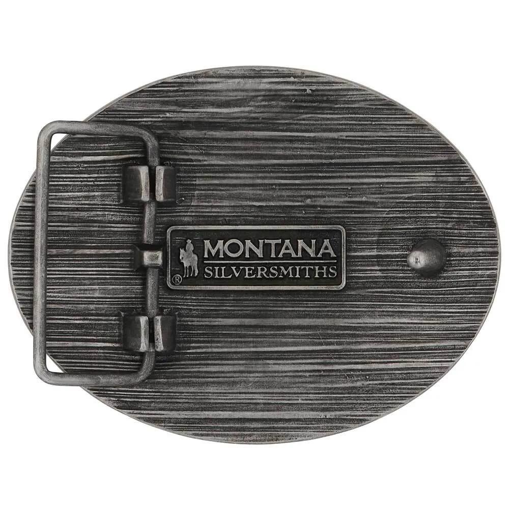 Montana Silversmith A1030WR Loco Gringos Whiskey Bent Attitude Buckle