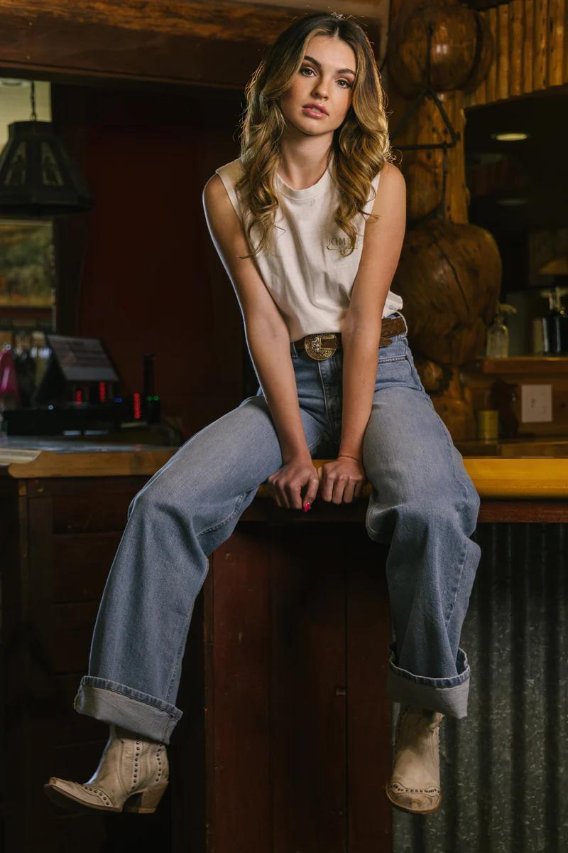 Kimes Ranch - Zoey - Wide Leg - Light Wash