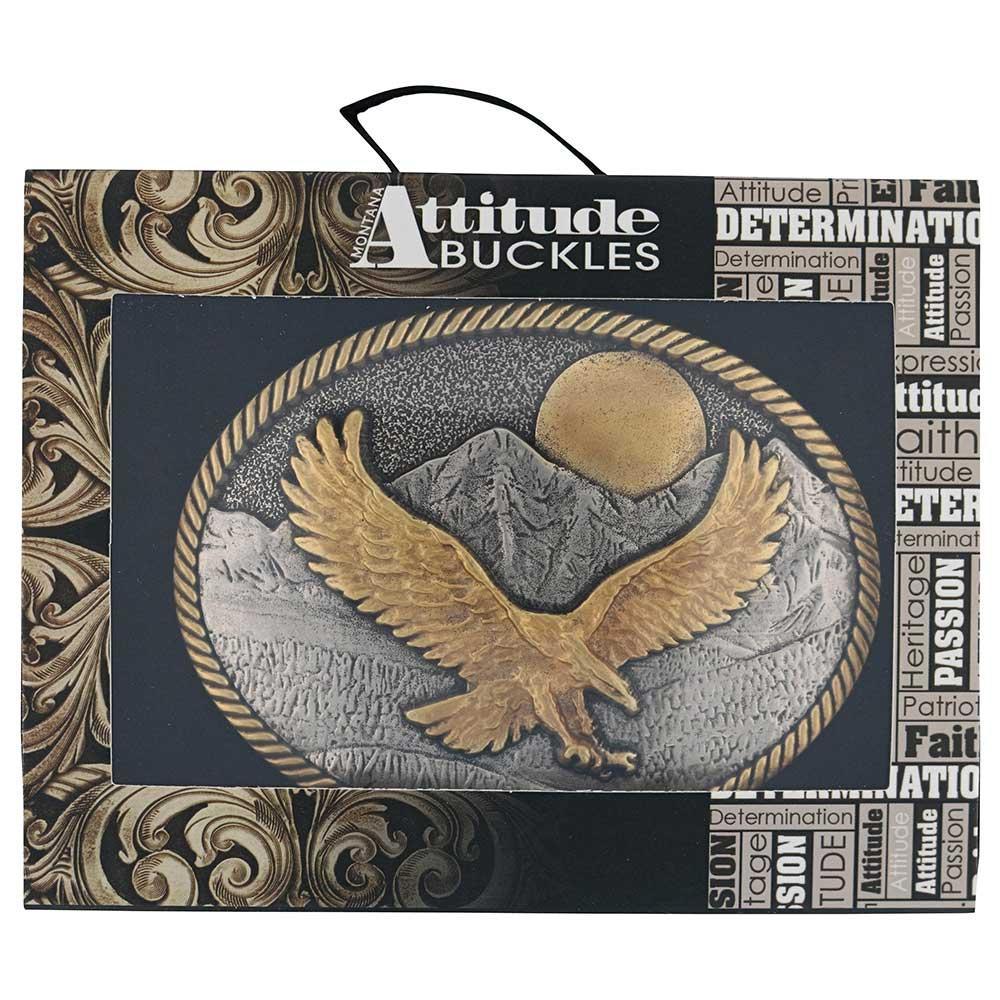 Montana Silversmith A997P - Mountain Majesty Attitude Buckle