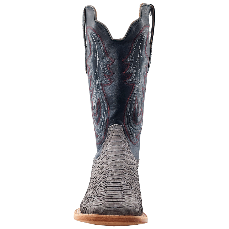 R Watson RW7914-2 Men's Grey Sueded Python