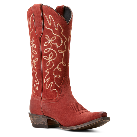 Ariat 10053791 Women's Jukebox Western Boot Cayenne Suede