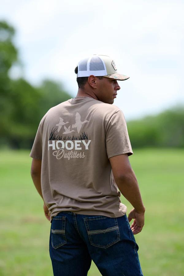 Hooey HT2616BR "Decoy" Brown Hooey Outfitters T-shirt