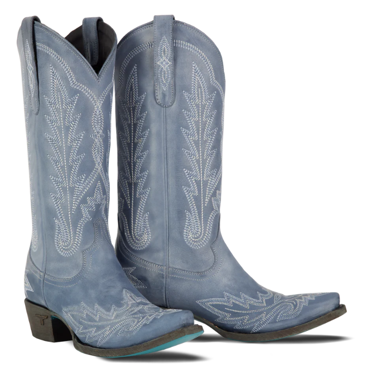 Lane LB0488O Lexington - Washed Denim - Women's Boot