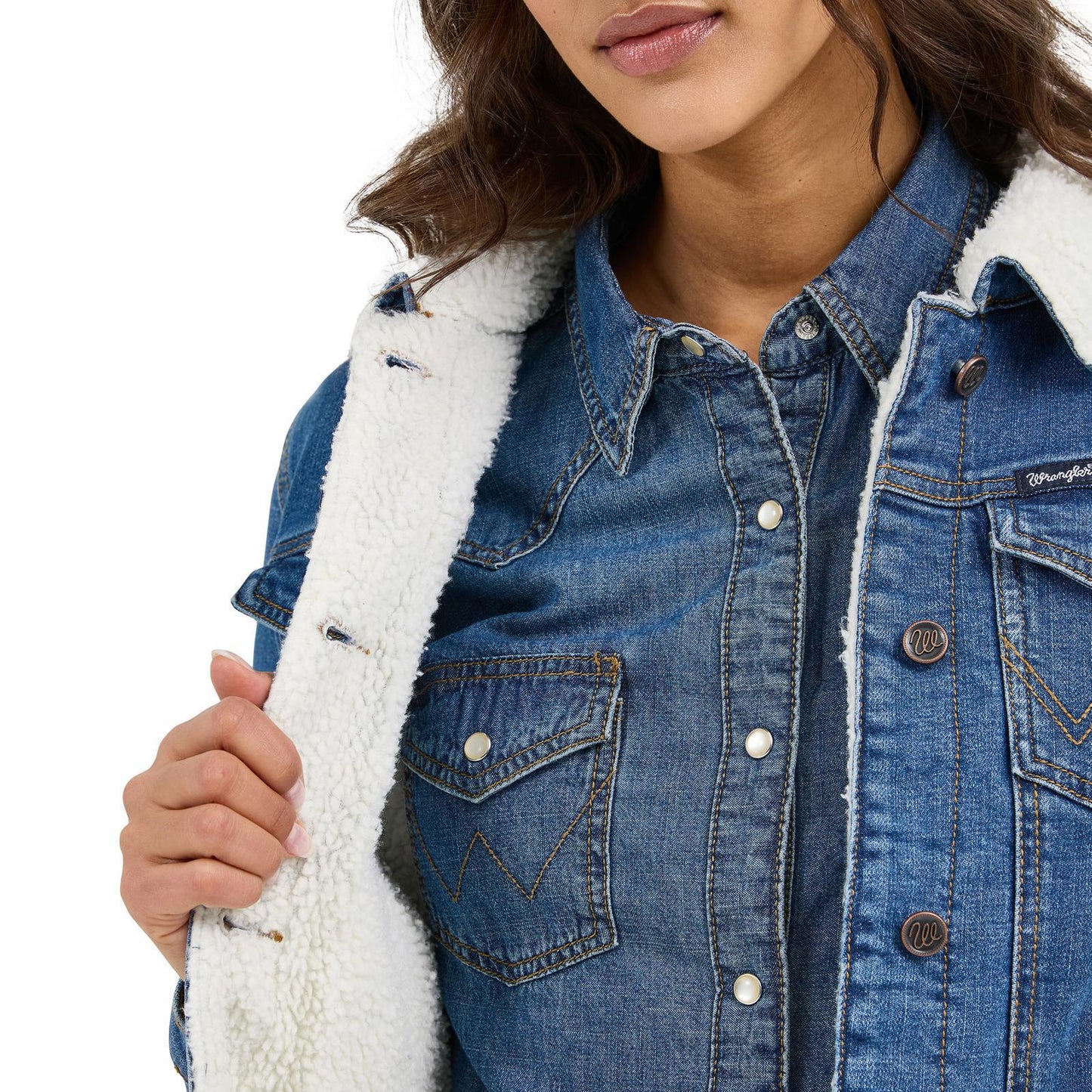 Wrangler 10LWJ320D Retro® Sherpa Lined Women's Jacket