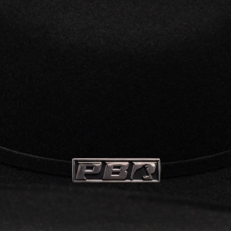 Serratelli PBR - Wool - Black - W9 - 4.25" Brim