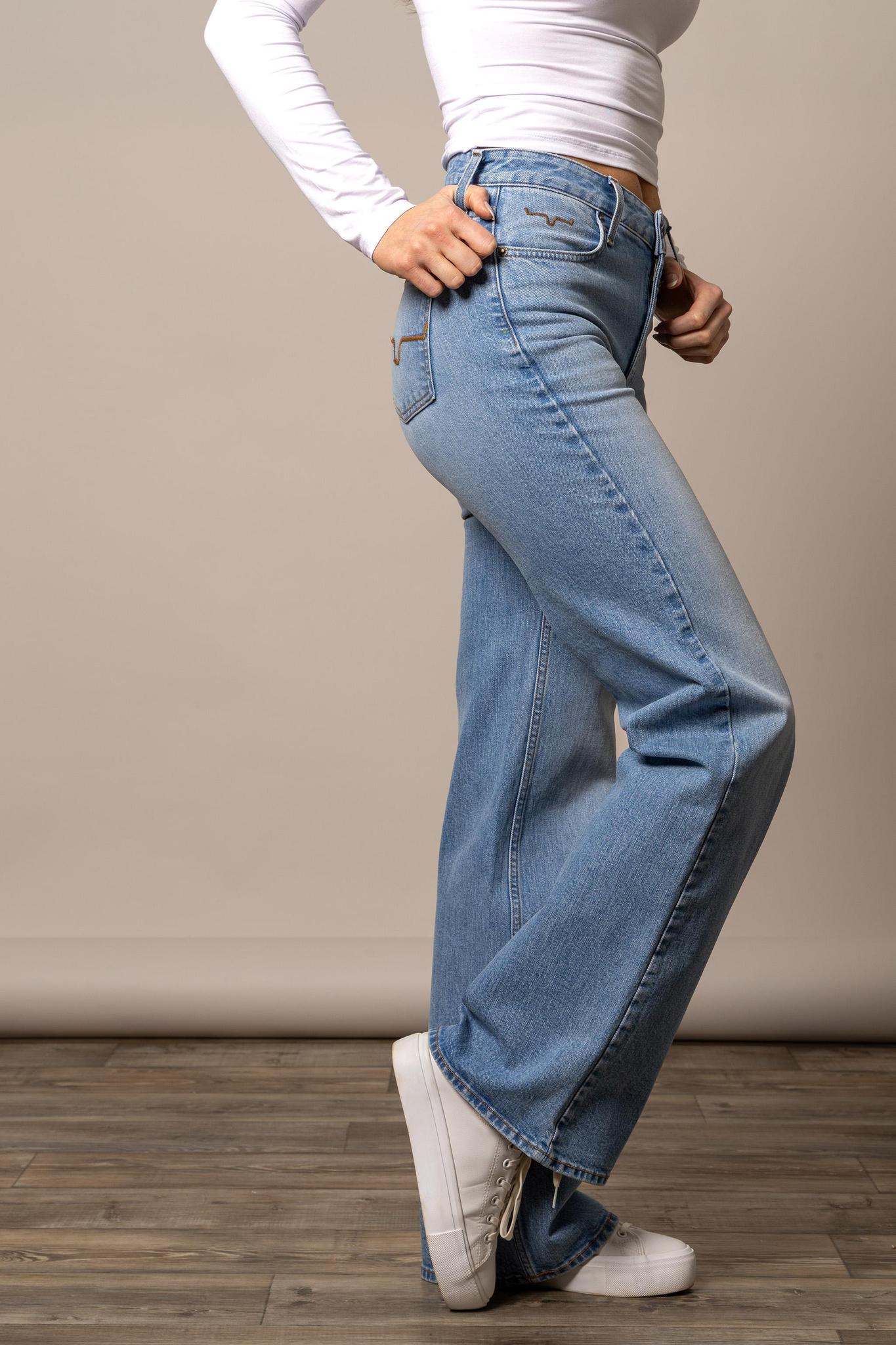 Kimes Ranch - Zoey - Wide Leg - Light Wash