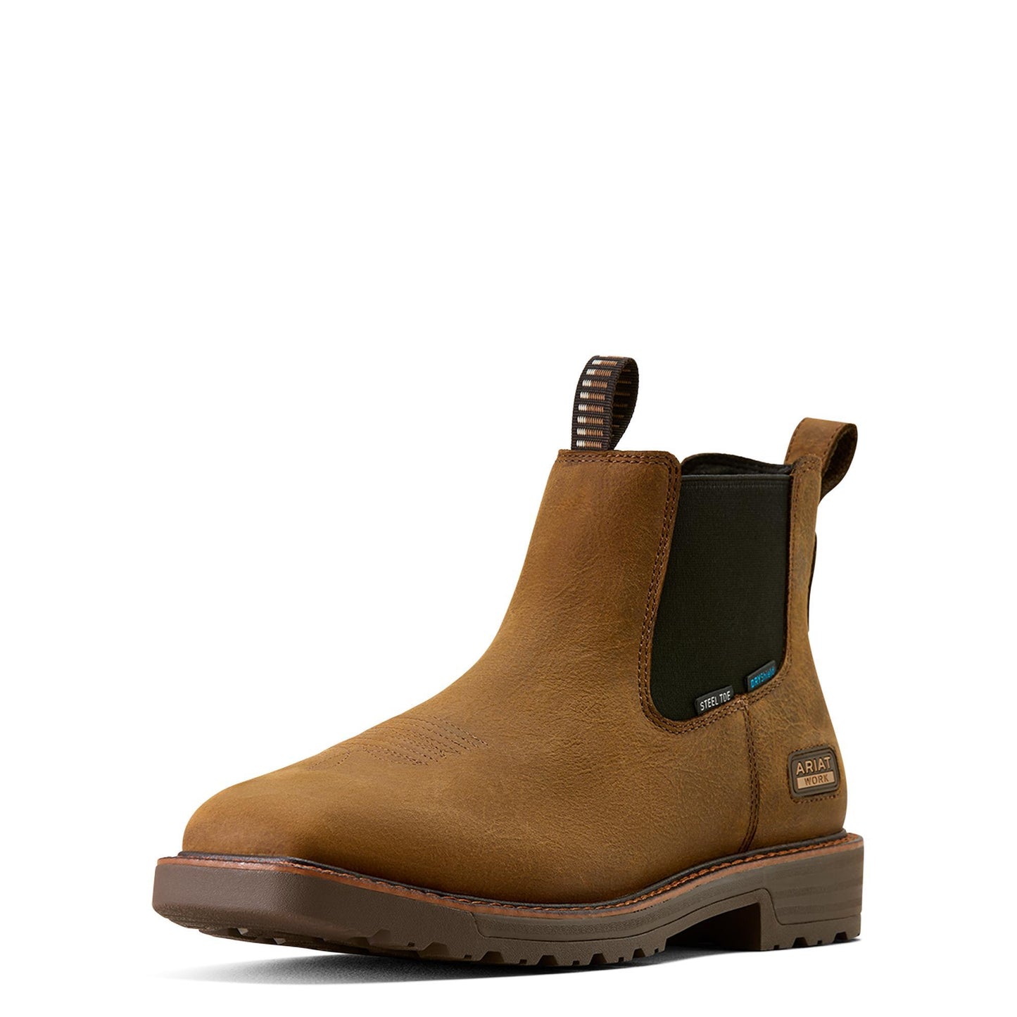 Ariat 10074284 Men's Activator Chelsea Waterproof Wide Square Toe Steel Toe Work Boot