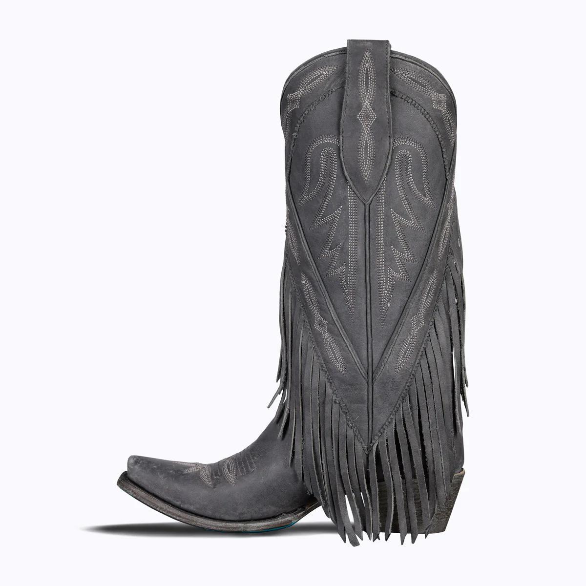 Lane LB0482B Senita Falls-Distressed Jet Black