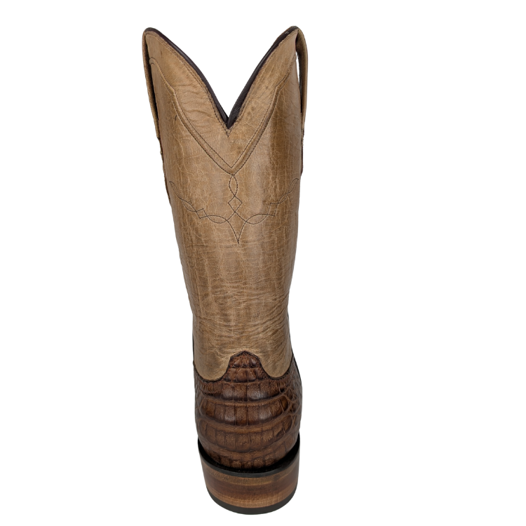 Black Jack PUN7906-V1 Men's Caiman Belly Pull Up Nicotine