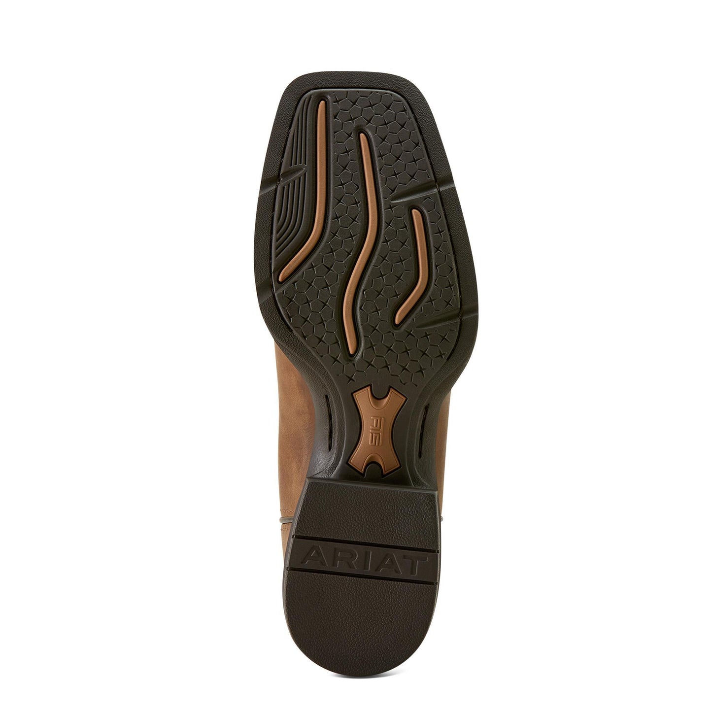 Ariat 10064053 Men's Sport Steer Skull Cowboy Boot - Sandstorm