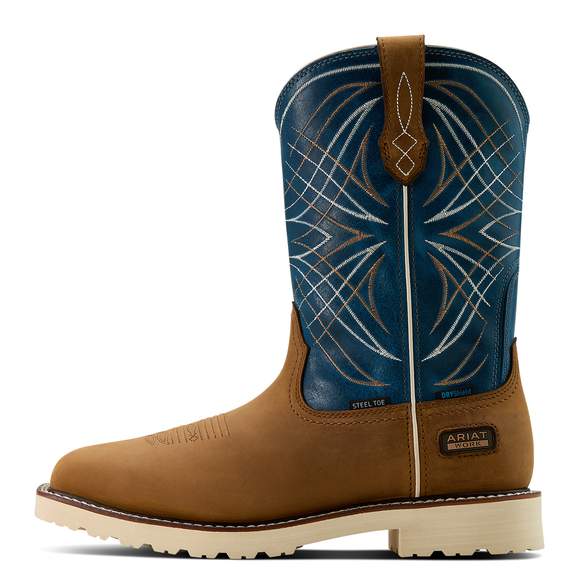Ariat 10060893 Men's Activator Waterproof Wide Square Toe Steel Toe Work Boot