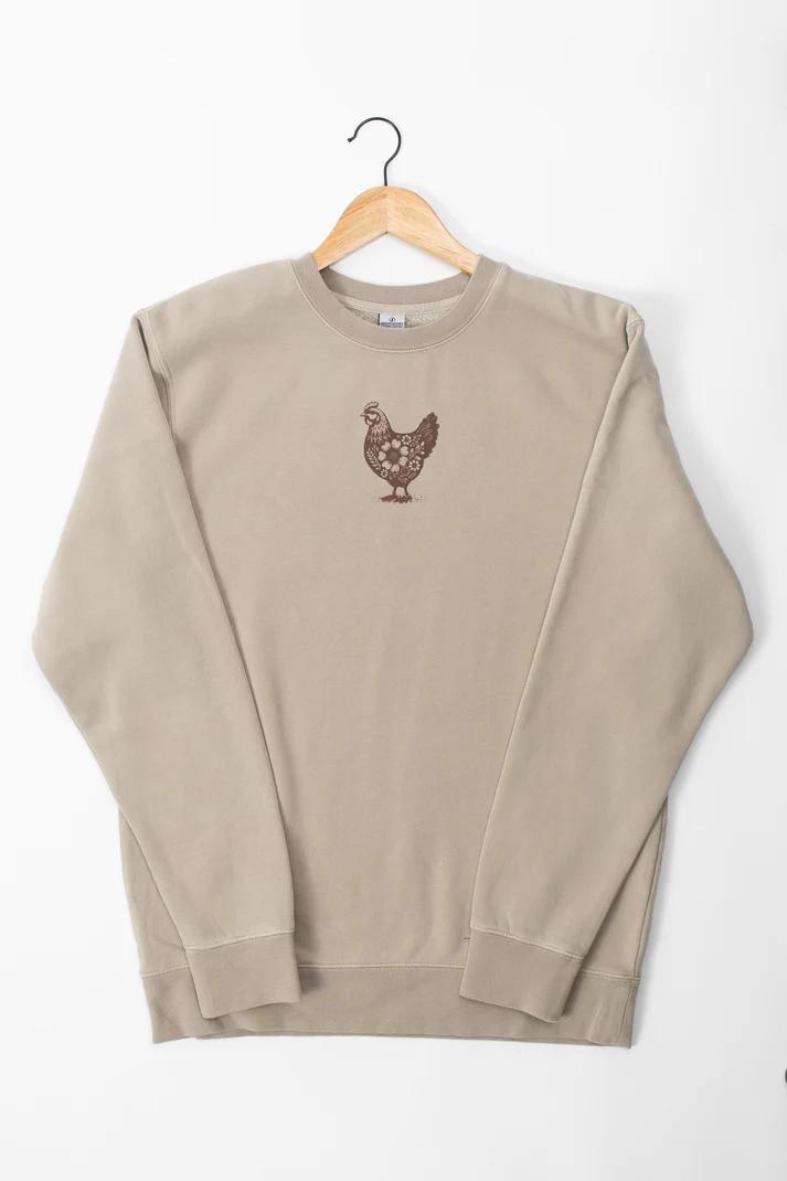 American Farm Co - Backyard Chicken Social Club - Graphic Crewneck