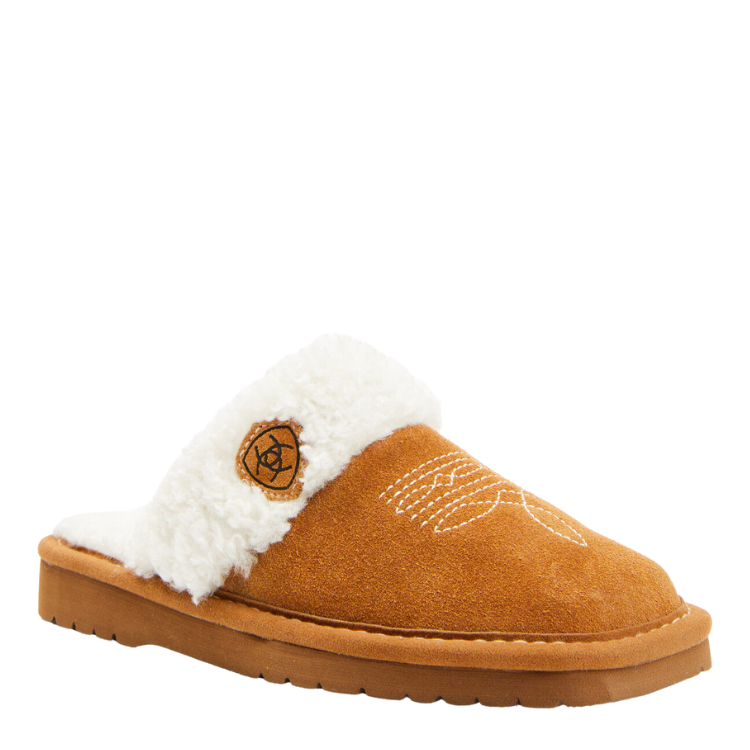 Ariat AR2829-200 Women's Jackie Square Toe Scuff Slipper Chestnut