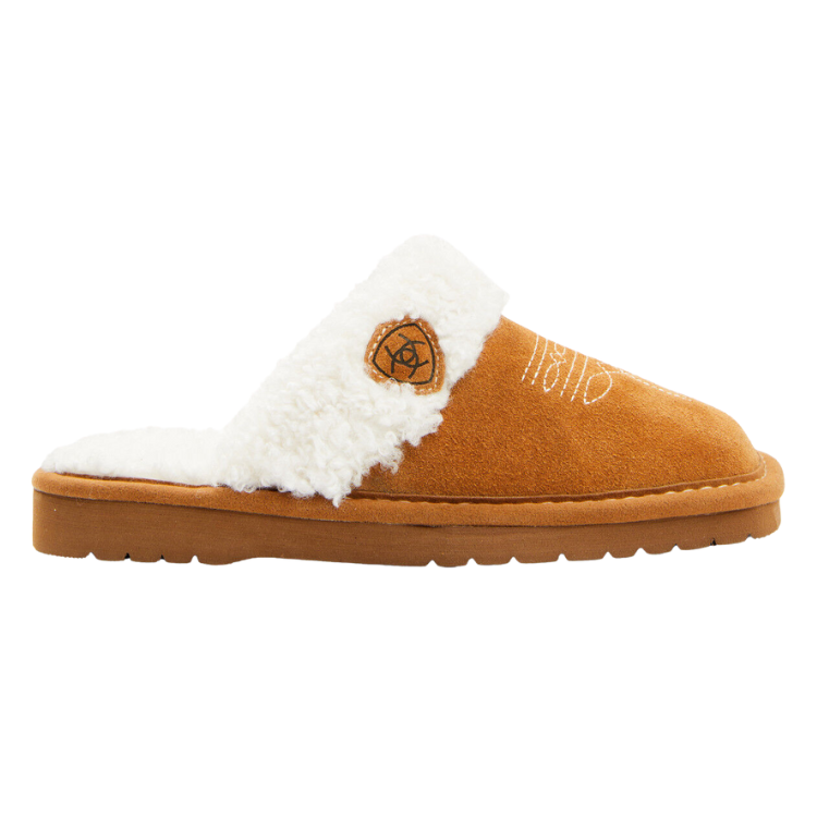 Ariat AR2829-200 Women's Jackie Square Toe Scuff Slipper Chestnut