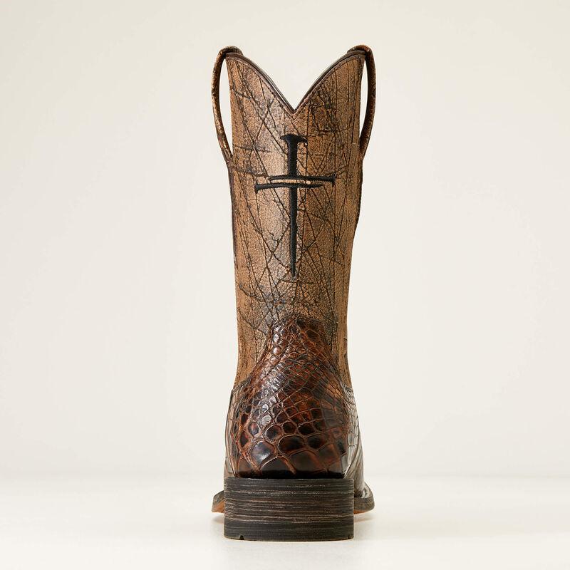 Ariat 10047000 Backwater Brown American Alligator