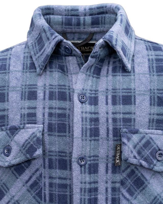 Outback 42188-BLU Men's Chad Big Shirt