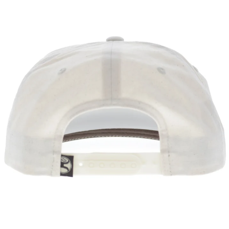 Hooey 6038T-CR-Mallard 5-Panel Full Surround Snapback-Cream