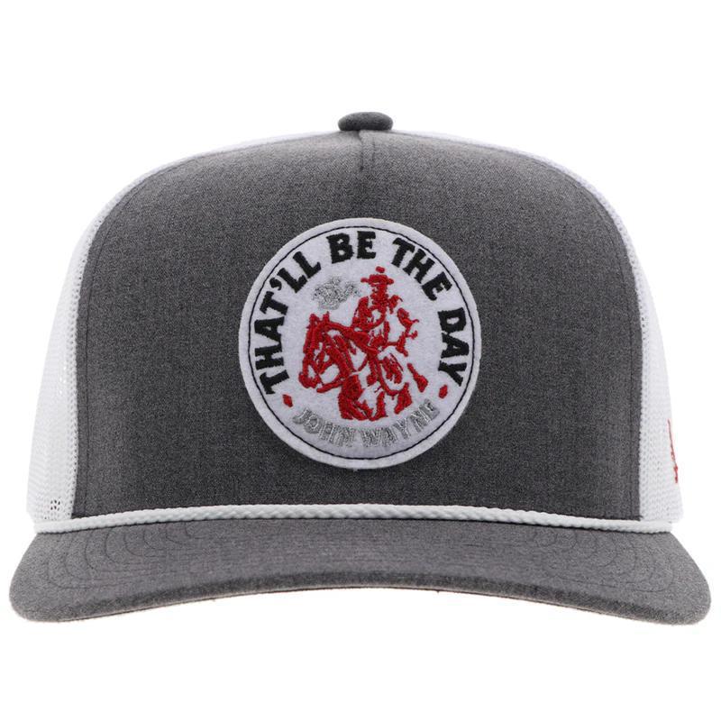 Hooey 2365T-GYWH "JOHN WAYNE" HAT GREY/WHITE