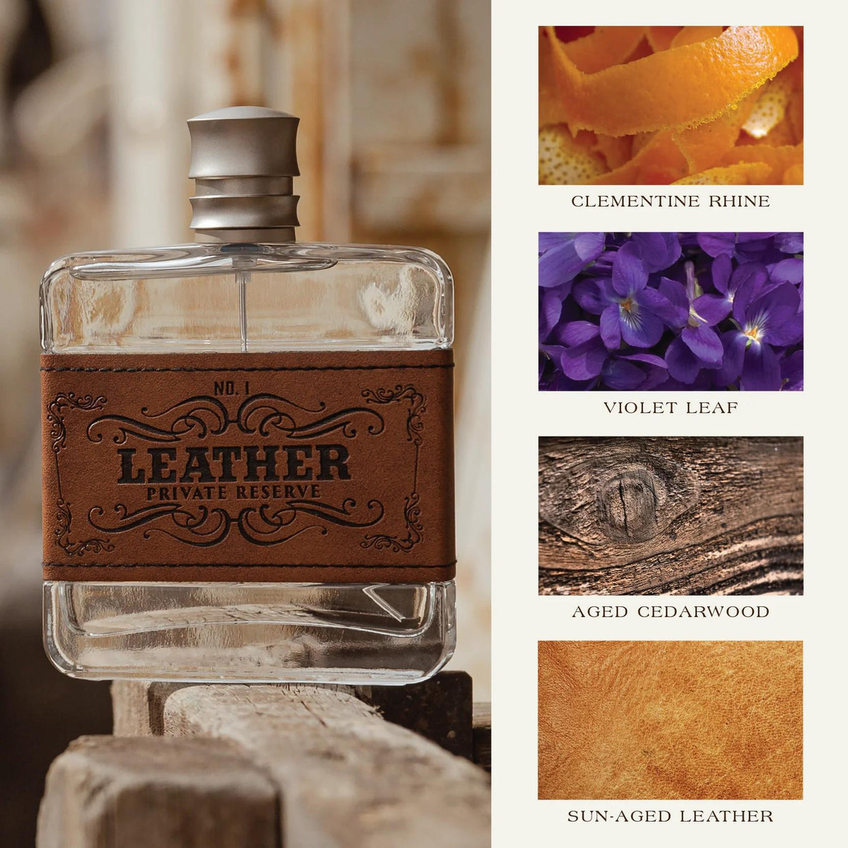 Tru Leather Private Reserve #1 Cologne 3.4 Oz