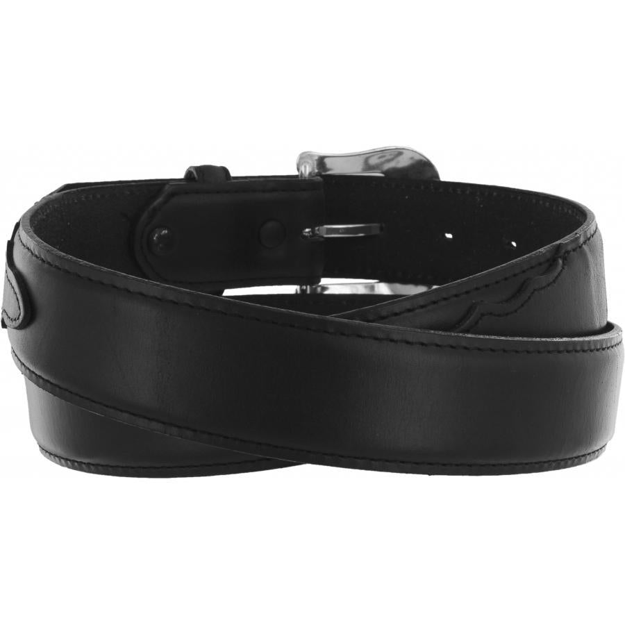 Tony Lama 0203L Longhorn Buckle & Billet Belt