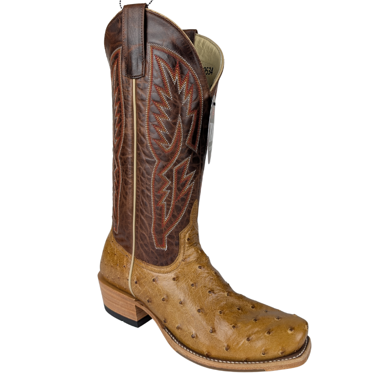 Horse Power Top Hand HP9534 Antique Saddle Ostrich