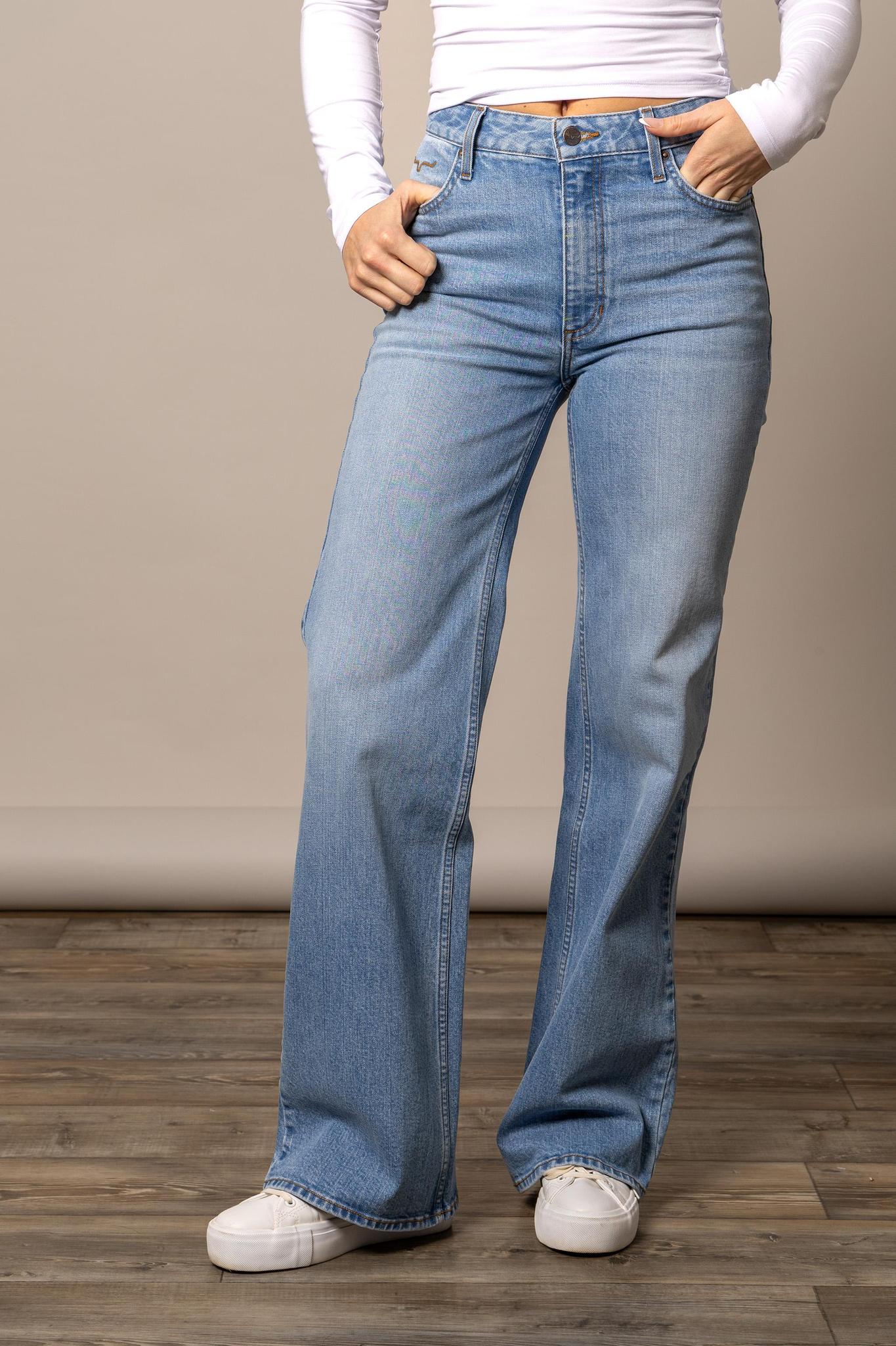 Kimes Ranch - Zoey - Wide Leg - Light Wash