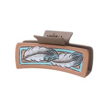 Accity CWASC1627-1 Feather Hair Claw Clip