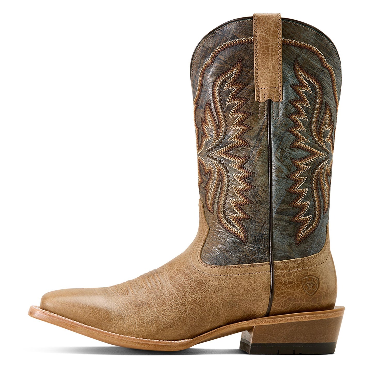 Ariat 10074235 Men's Preston Wide Square Toe Cowboy Boot