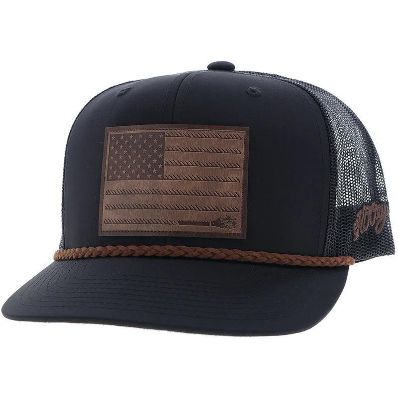 Hooey 2510T-BK Liberty Roper Hat