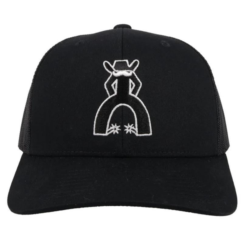 Hooey 5028T-BK "PUNCHY" SNAPBACK BLACK HAT