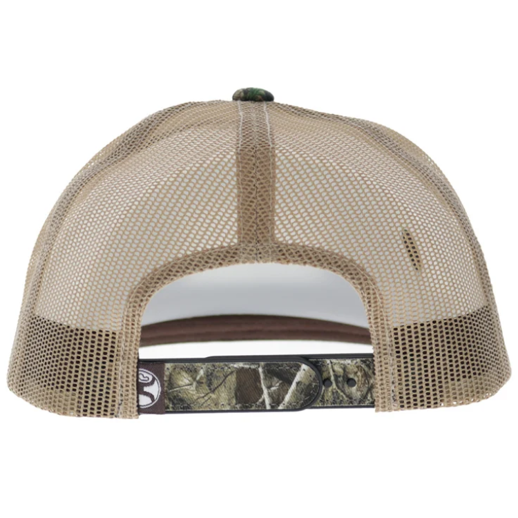 Hooey 2602T- CATN-5-Panel Tucker Snapback Camo/Tan