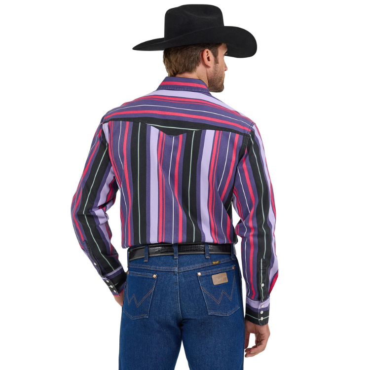 Wrangler 112368192 Vintage Inspired Long Sleeve Shirt - Classic Fit