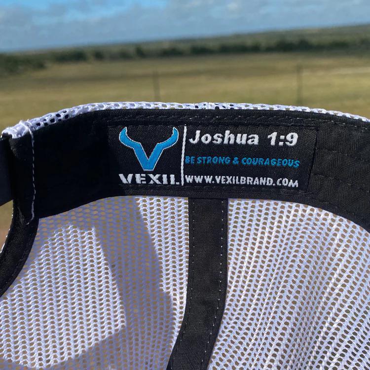 Vexil HT-220-002 White Icon - Charcoal/White Mesh