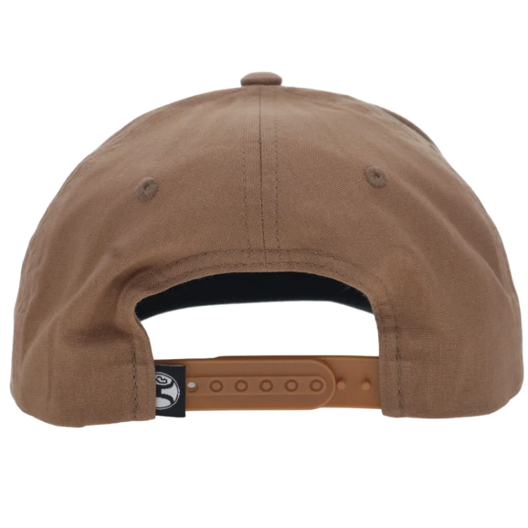 Hooey 6037T-TN-Walleye 5-Panel Full Surround Snapback-Tan
